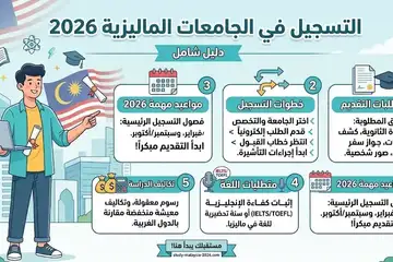 التسجيل في الجامعات الماليزية