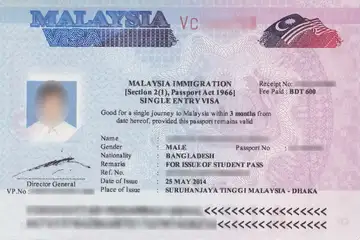 تأشيرة العمل في ماليزيا