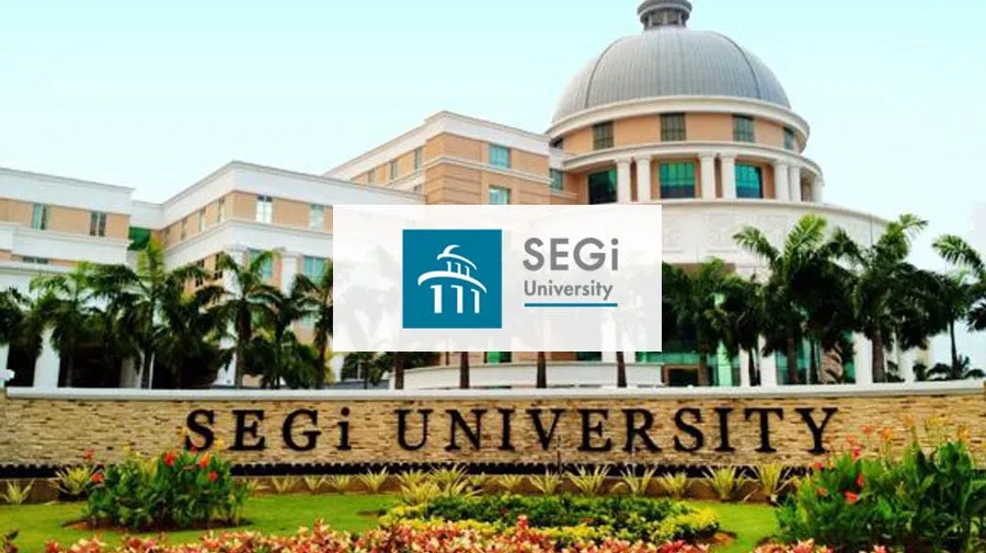 جامعة سيجي في ماليزيا SEGi 2026 – الطلاب يدرسون في الحرم الجامعي، مع معلومات عن التخصصات والرسوم والمنح الدراسية.